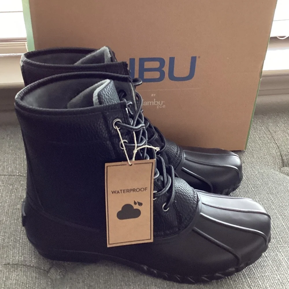 JBU Men's Maine Water-Resistant Duck Boot, size 10